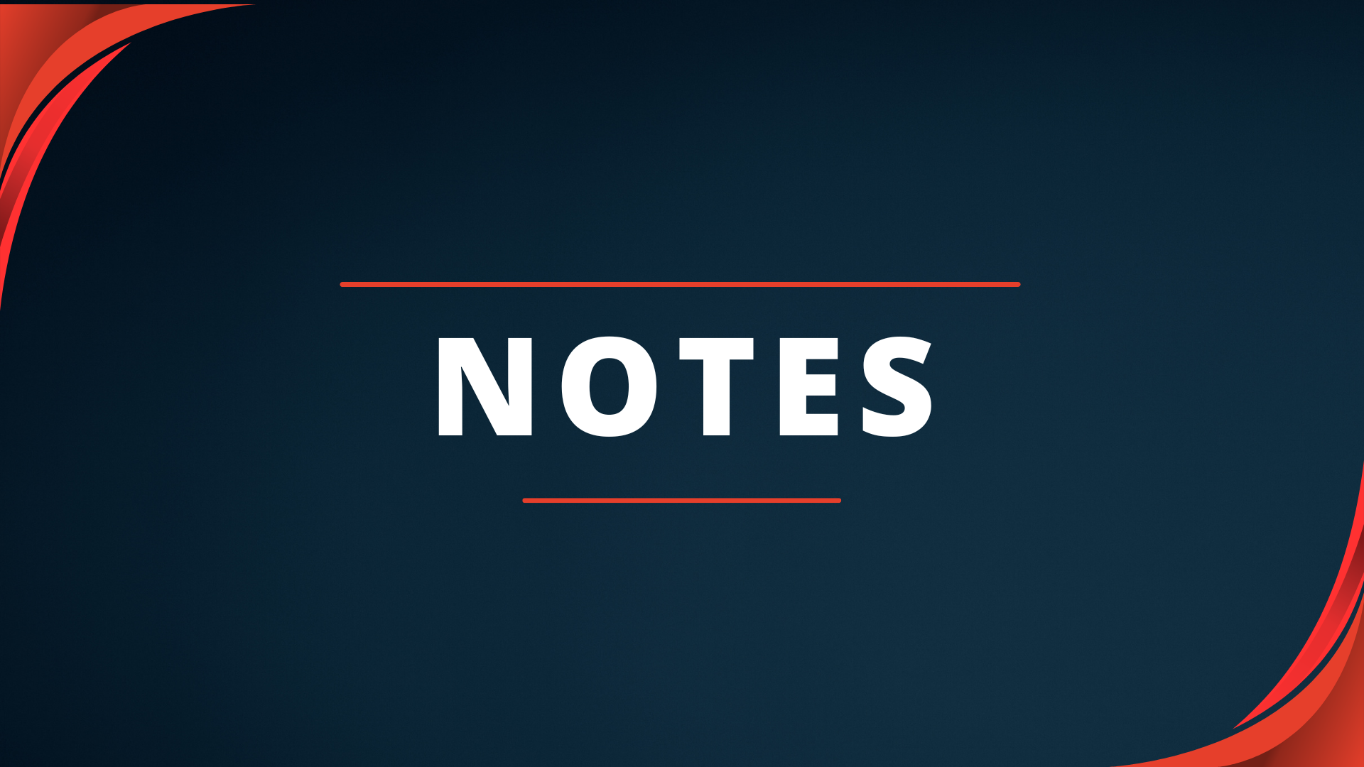 Notes